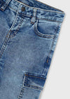 Pantalon Soft Mezclilla Cargo Claro Niño Mayoral M4510 MAYORAL