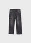 Pantalon Soft Mezclilla Cargo Gris Oscuro Niño Mayoral M4510