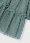 Vestido Tul Fantasia Laurel Niña Mayoral M4924 MAYORAL