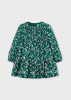 Vestido Tercioafelpado Estampado Nenufar Niña Mayoral M4926 MAYORAL