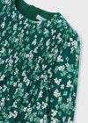 Vestido Tercioafelpado Estampado Nenufar Niña Mayoral M4926 MAYORAL