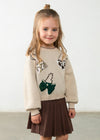 Conjunto Falda Y Sueter Tejido Cafe Niña Mayoral M4933 MAYORAL