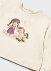 Blusa M/L Grafica Avena Bebe Niña Mayoral M2002 MAYORAL