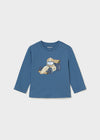 Playera M/L Motor Play Azul Para Bebe Niño Mayoral M2008 MAYORAL