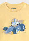 Playera M/L Motor Play Amarillo Para Bebe Niño Mayoral M2008 MAYORAL