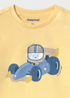 Playera M/L Motor Play Amarillo Para Bebe Niño Mayoral M2008 MAYORAL