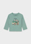 Playera M/L Vehiculo Azul Para Bebe Niño Mayoral M2012