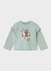 Blusa M/L Verde Bebe Niña Mayoral M2088 MAYORAL