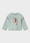 Blusa M/L Verde Bebe Niña Mayoral M2088