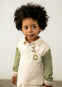 Conjunto Polo M/L Combinado Verde Con Pantalon Beige Bebe Niño Mayoral M2102