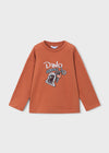 Playera M/L Lenticular Teja Niño Mayoral M4010 MAYORAL