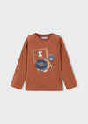Playera M/L Interactiva Hd Teja Niño Mayoral M4015 MAYORAL