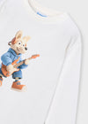 Playera M/L Animal Nata Niño Mayoral M4017 MAYORAL