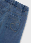 Pantalon Largo Knit Denim Claro Niña Mayoral M4501 MAYORAL
