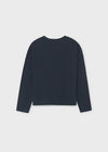 Playera M/L Embossed Azul Junior Niño Mayoral M7043 MAYORAL