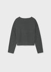 Sueter Apliques Gris Junior Niña Mayoral M7336 MAYORAL