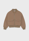 Conjunto Sudadera Con Pantalon Bolsillos Camel Junior Niña Mayoral M7447 MAYORAL