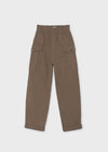 Pantalon Sarga Bolsillos Moka Junior Niña Mayoral M7524 MAYORAL