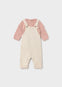 Conjunto Overol Y Sueter Ceramica Recien Nacida Niña Mayoral M2608