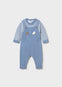 Conjunto Overol Tejido Azul Recien Nacido Niño Mayoral M2603