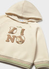 Sudadera Con Gorro Cerrada Beige Bebe Niño Mayoral M2417 MAYORAL
