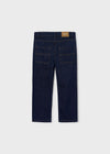 Pantalon Mezclilla Wide Fit Dark Azul Niño Mayoral M4513 MAYORAL