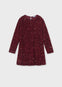 Vestido Tercioafelpado Lentejuela Rojo Junior Niña Mayoral M7903