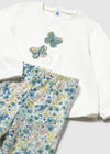 Conjunto Leggings Con Chaleco Afelpado Anis Bebe Niña Mayoral M2784 MAYORAL