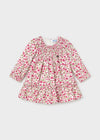 Vestido Tercioafelpado Estampado Petalo Bebe Niña Mayoral M2946 MAYORAL