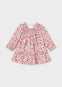 Vestido Tercioafelpado Estampado Petalo Bebe Niña Mayoral M2946