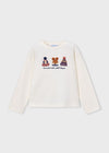 Blusa M/L Crudo Niña Mayoral M4030 MAYORAL