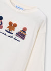 Blusa M/L Crudo Niña Mayoral M4030 MAYORAL