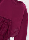 Conjunto Falda Tul Framboise Niña Mayoral M4934 MAYORAL