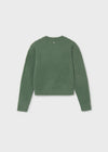 Sueter Afelpado Corto Menta Junior Niña Mayoral M7338 MAYORAL