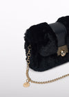 Bolso Afelpado Negro Abelylula M5931 ABEL Y LULA