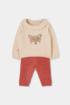 Conjunto Tejido De Bebé Niña Boboli M124007 BOBOLI