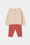 Conjunto Tejido De Bebé Niña Boboli M124007 BOBOLI