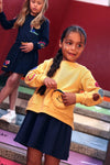 Vestido Felpa Combinado De Niña -Bci Boboli M304120 BOBOLI