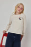 Conjunto Blusa M/L Con Pantalon Mezclilla De Niña -Bci Boboli M404176