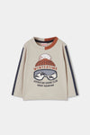Conjunto Playea M/L Con Pantalon Punto Gris De Niño -Bci Boboli M534103 BOBOLI