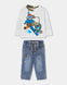 Conjunto Playera Oso M/L Con Pantalon Mezclilla De Niño -Bci Boboli M544014