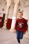 Playera M/L Punto Tinto De Niño -Bci Boboli M604022 BOBOLI