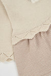 Vestido Tricotosa Combinado De Bebé -Bci Boboli M704191 BOBOLI