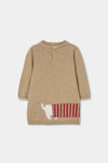 Vestido Tricotosa De Niña -Bci Boboli M744083 BOBOLI