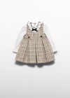 Vestido Jumper Contraste Mazapan Abelylula T12M M5509 ABEL Y LULA