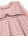 VESTIDO JUMPER TWEED PETALO BEBE NIÑA ABELYLULA M5504