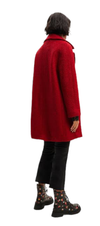 Abrigo London Desigual Rojo Quemado Dama M22WWEW16