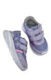 Tenis Lila Con Detalles en Charol Para Niña Mni Burbujas M27128
