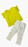 Conjunto Blusa M/C Verde Con Leggins Bebe Niña Mayoral M1013