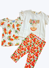 Conjunto Set 2 Blusa M/C Con Legins Garbanzo Bebe Niña Mayoral M1008